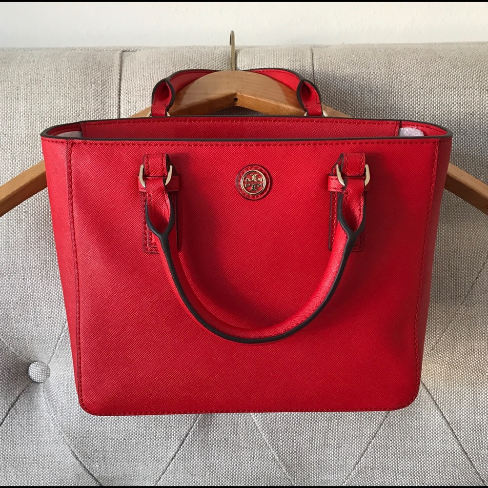 New Authentic Tory Burch Mini Crossbody Tote Purse